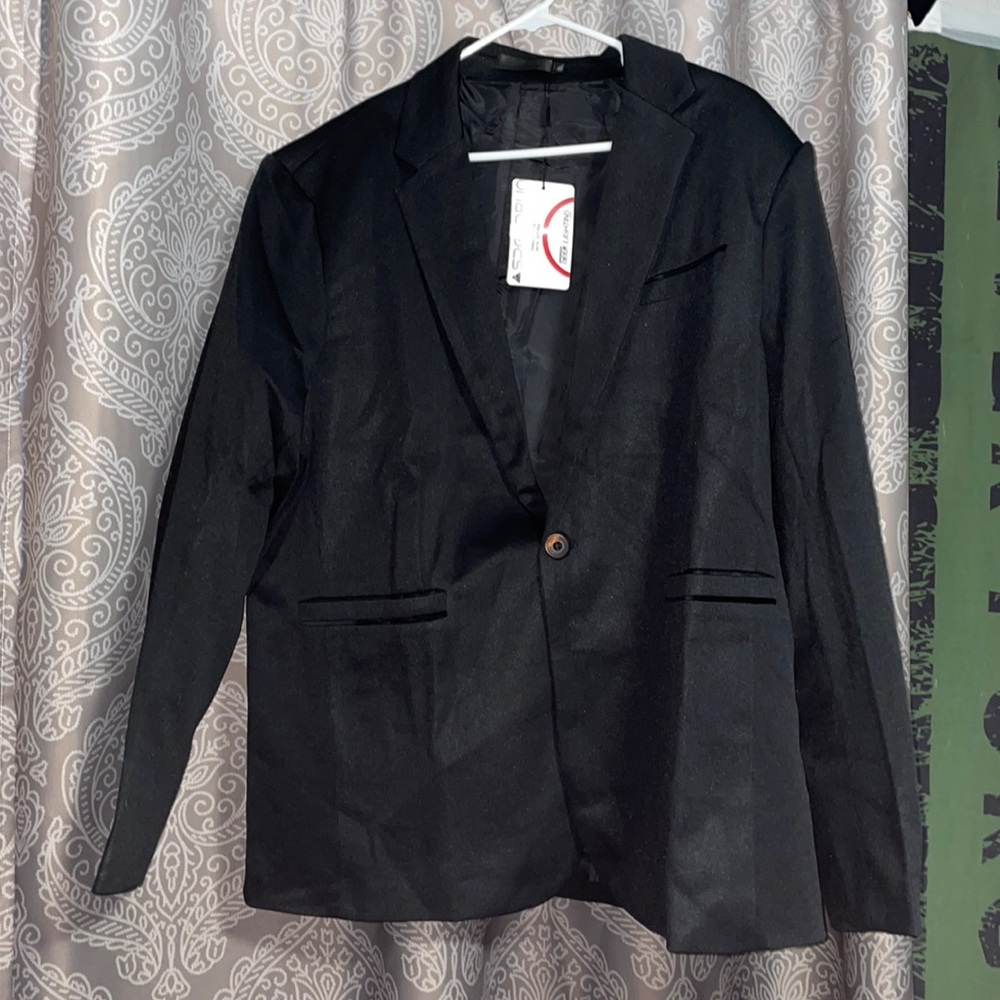 Black blazer jacket